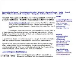 Sites similar to church-software-home-page.com