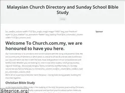 Sites similar to church.com.my