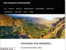 Sites similar to church.org.sg