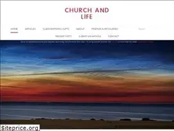 Sites similar to churchandlife.org
