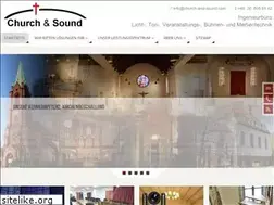 Sites similar to churchandsound.de