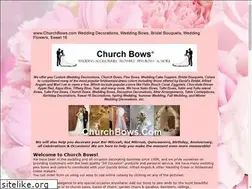 Sites similar to churchbows.com