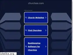 Sites similar to churches.com