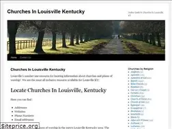 Sites similar to churchesinlouisvillekentucky.com