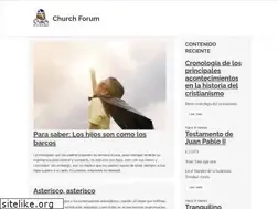 Sites similar to churchforum.org
