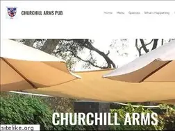 Sites similar to churchillarmspub.com