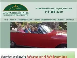 Sites similar to churchillestates.net