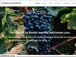 Sites similar to churchinaustin.org