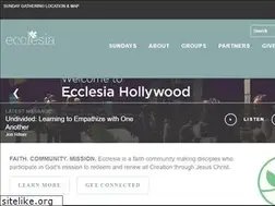 Sites similar to churchinhollywood.com