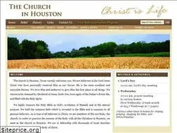 Sites similar to churchinhouston.org