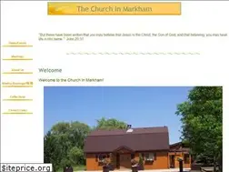 Sites similar to churchinmarkham.net