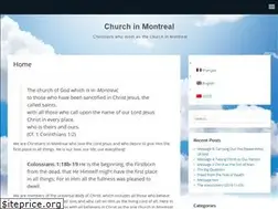 Sites similar to churchinmontreal.ca