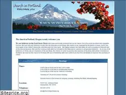 Sites similar to churchinportland.org