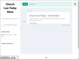 Sites similar to churchlawtodaystore.com