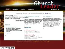 Sites similar to churchleader.net