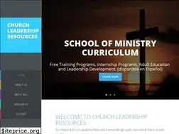 Sites similar to churchleadershipresources.com