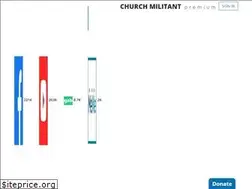 Sites similar to churchmilitant.tv