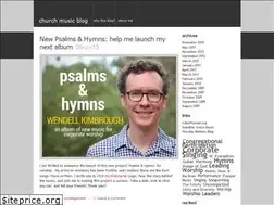 Sites similar to churchmusicblog.wordpress.com