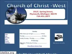 Sites similar to churchofchrist-west.org