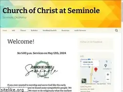 Sites similar to churchofchristatseminole.org