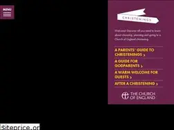 Sites similar to churchofenglandchristenings.org