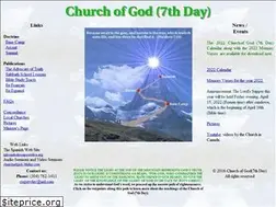 Sites similar to churchofgod-7thday.org