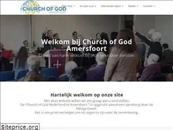 Sites similar to churchofgodamersfoort.nl