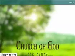 Sites similar to churchofgodbigsandy.com