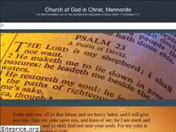 Sites similar to churchofgodinchristmennonite.net