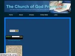 Sites similar to churchofgodproclaimed.org