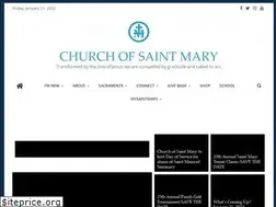 Sites similar to churchofsaintmary.com