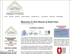 Sites similar to churchofsaintpaul.net