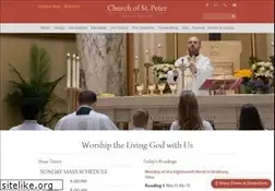 Sites similar to churchofstpeternsp.org