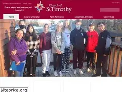 Sites similar to churchofsttimothy.com