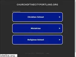 Sites similar to churchofthecityportland.org
