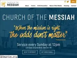 Sites similar to churchofthemessiahdetroit.org
