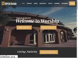 Sites similar to churchoftheopendoor.com