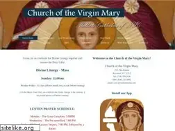 Sites similar to churchofthevirginmary.net