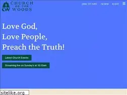 Sites similar to churchofthewoods.net