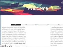 Sites similar to churchonthelake.org