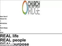Sites similar to churchontheridge.org