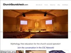 Sites similar to churchsoundcheck.com