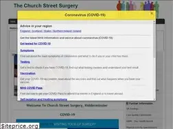 Sites similar to churchstreetsurgery.co.uk