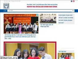 Sites similar to chuyennguyentrai.edu.vn