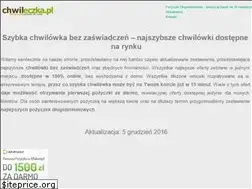Sites similar to chwileczka.pl