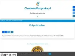 Sites similar to chwilowapozyczka.pl