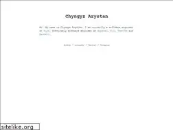 Sites similar to chyngyz.github.io