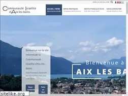 Sites similar to ci-aixlesbains.fr