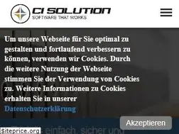 Sites similar to ci-solution.com