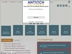 Sites similar to ci.antioch.ca.us